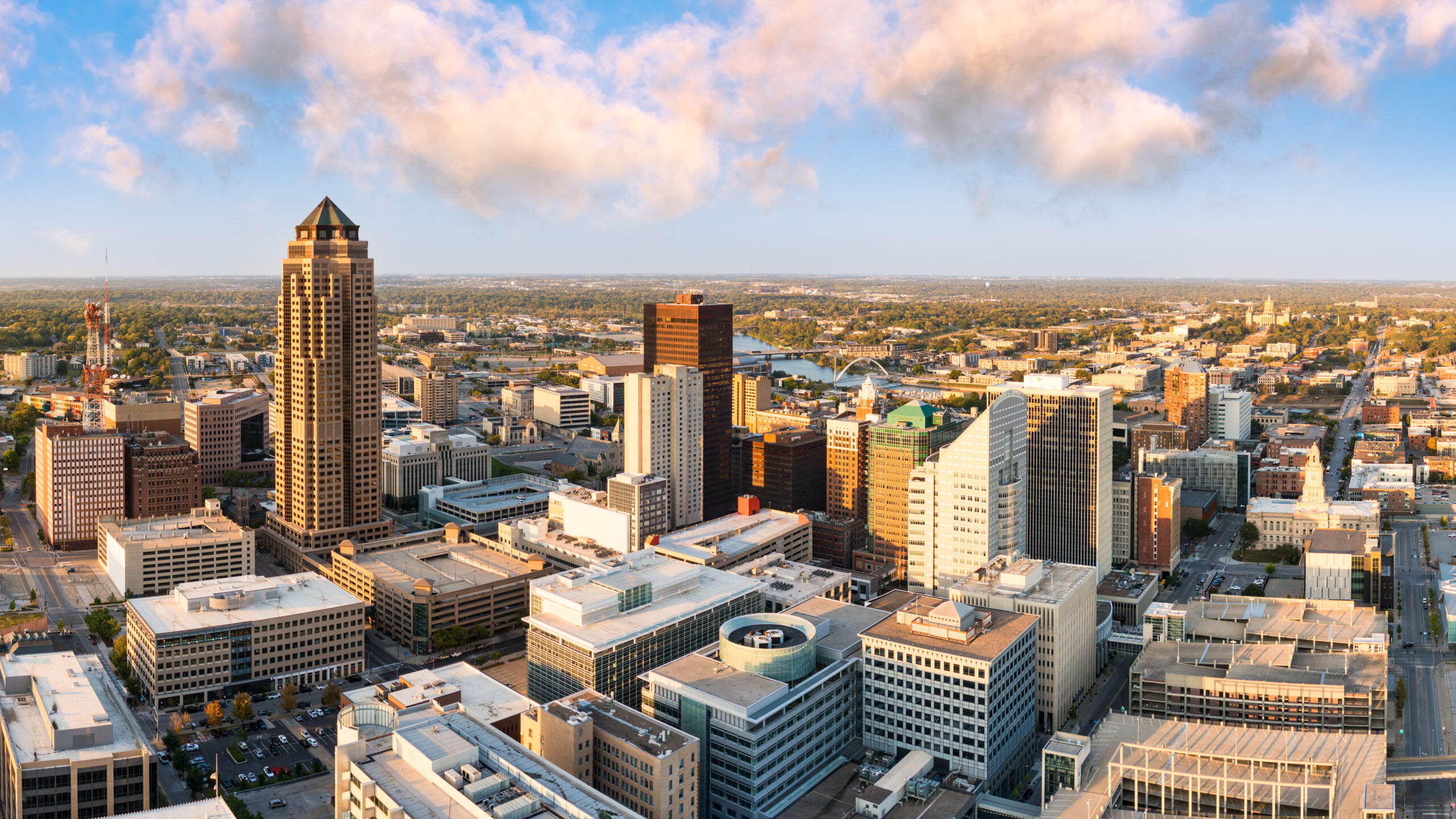 Aerial View of Iowa