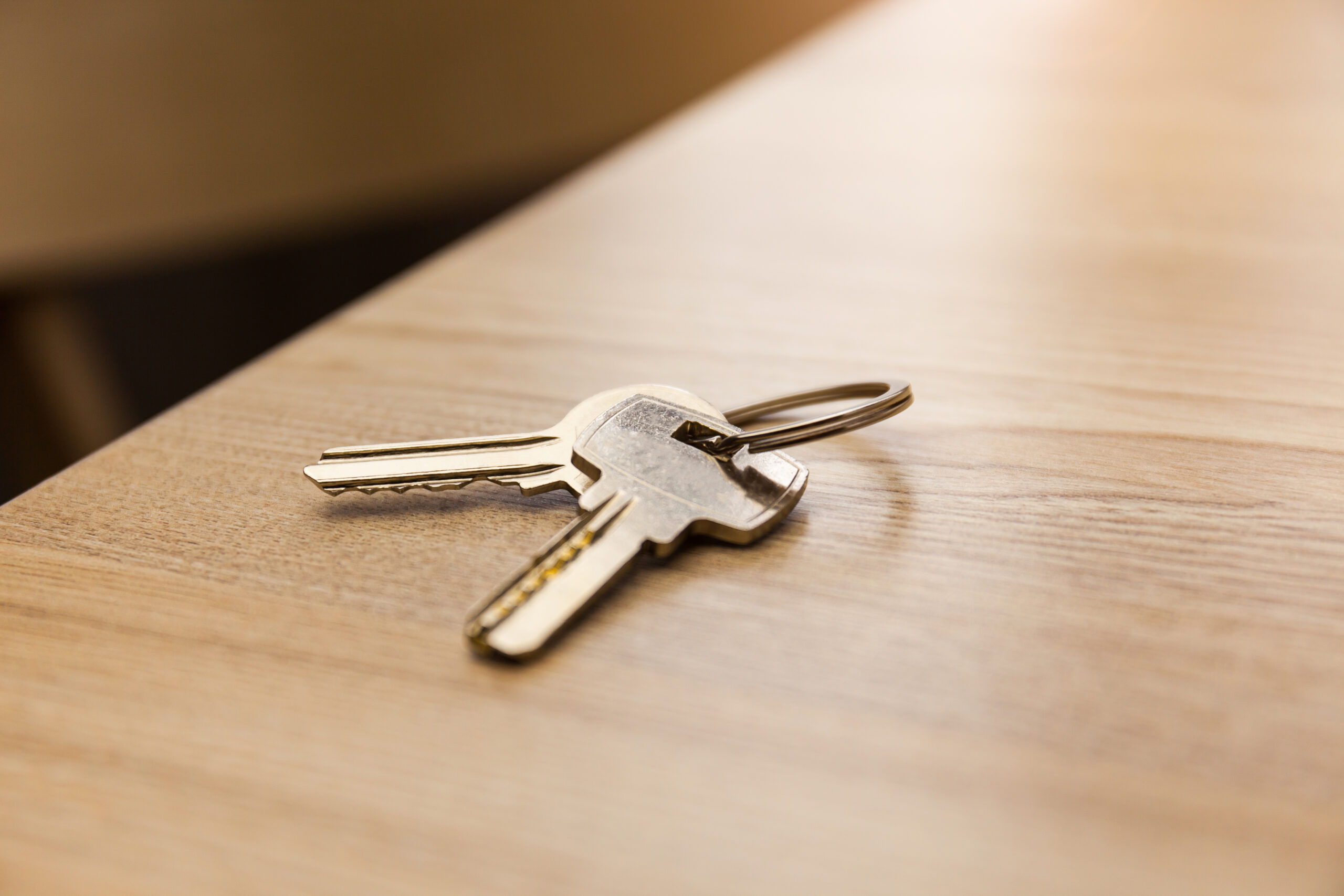 keys on desk